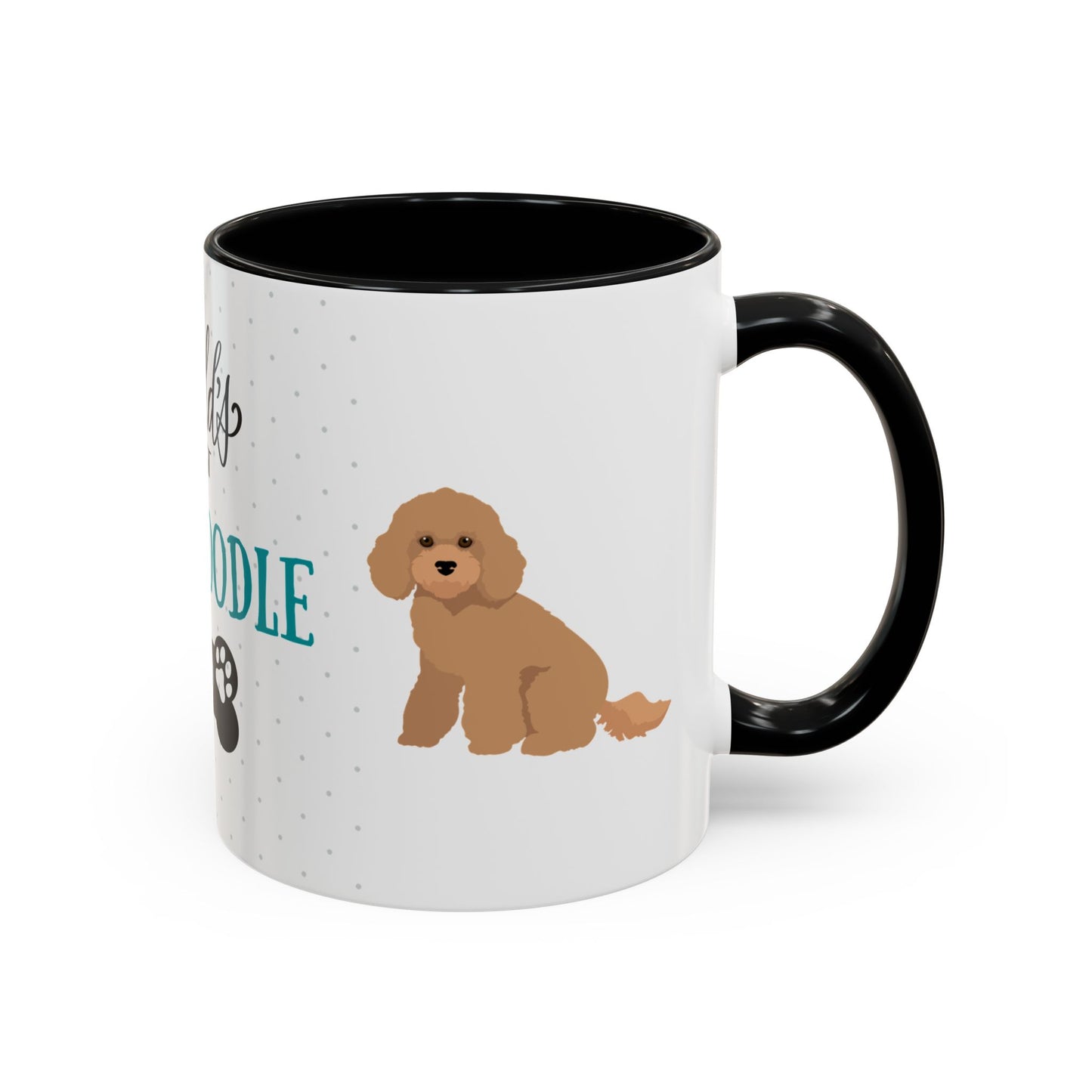 World's Best Toy Poodle Dad Coffee Mug - Cute Dog Lover Gift