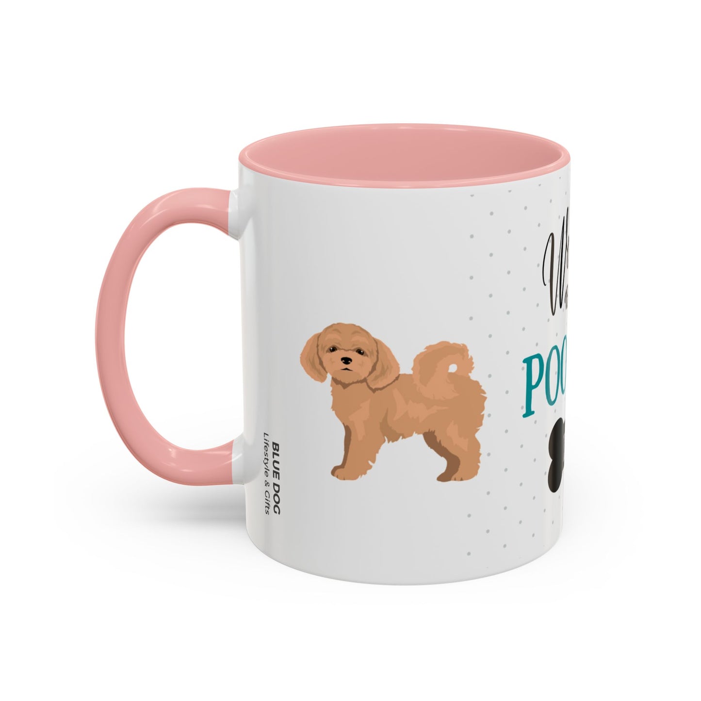 World's Best Poochon Mum Coffee Mug - Cute Dog Lover Gift