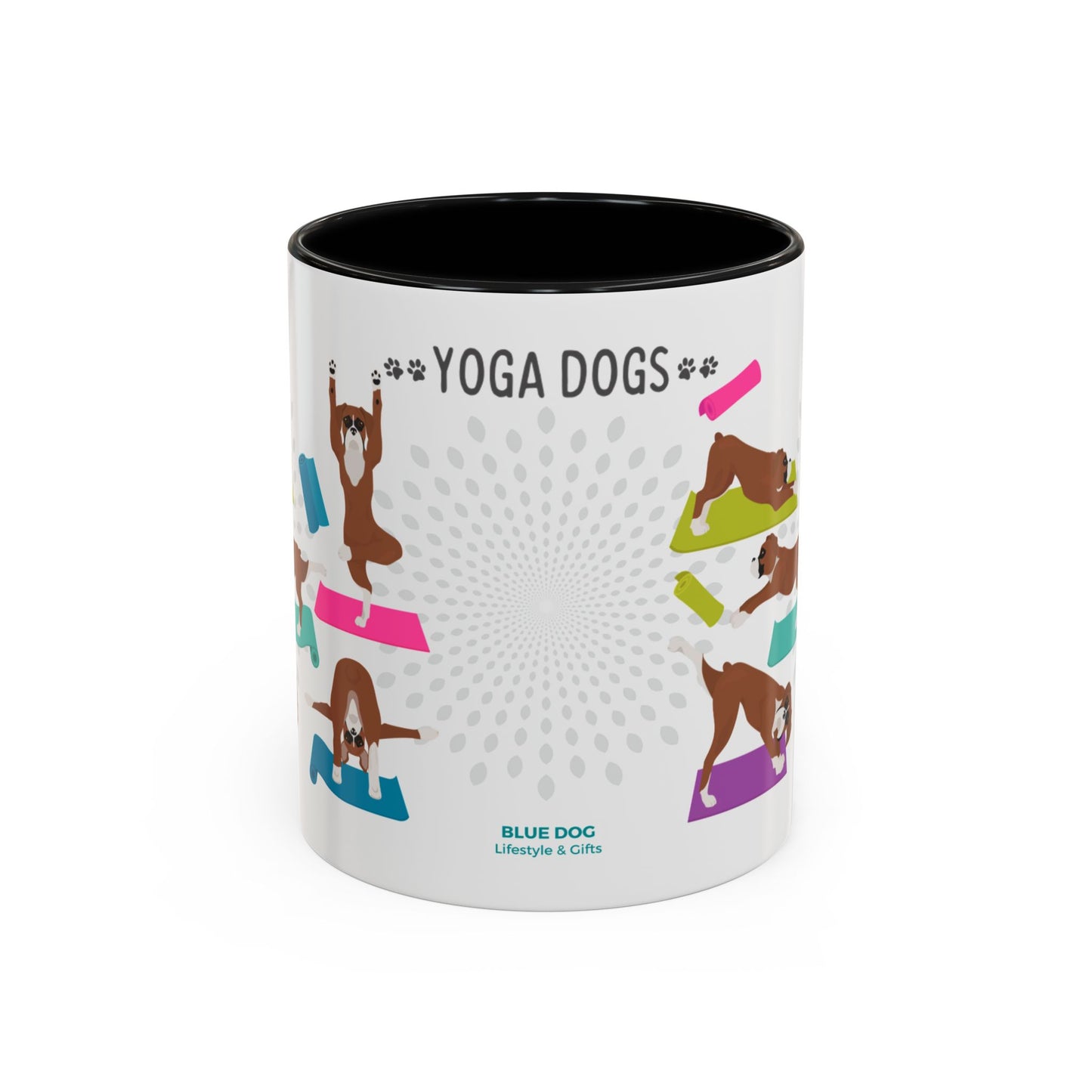 Yoga Dogs Coffee Mug - Meet the Doodle