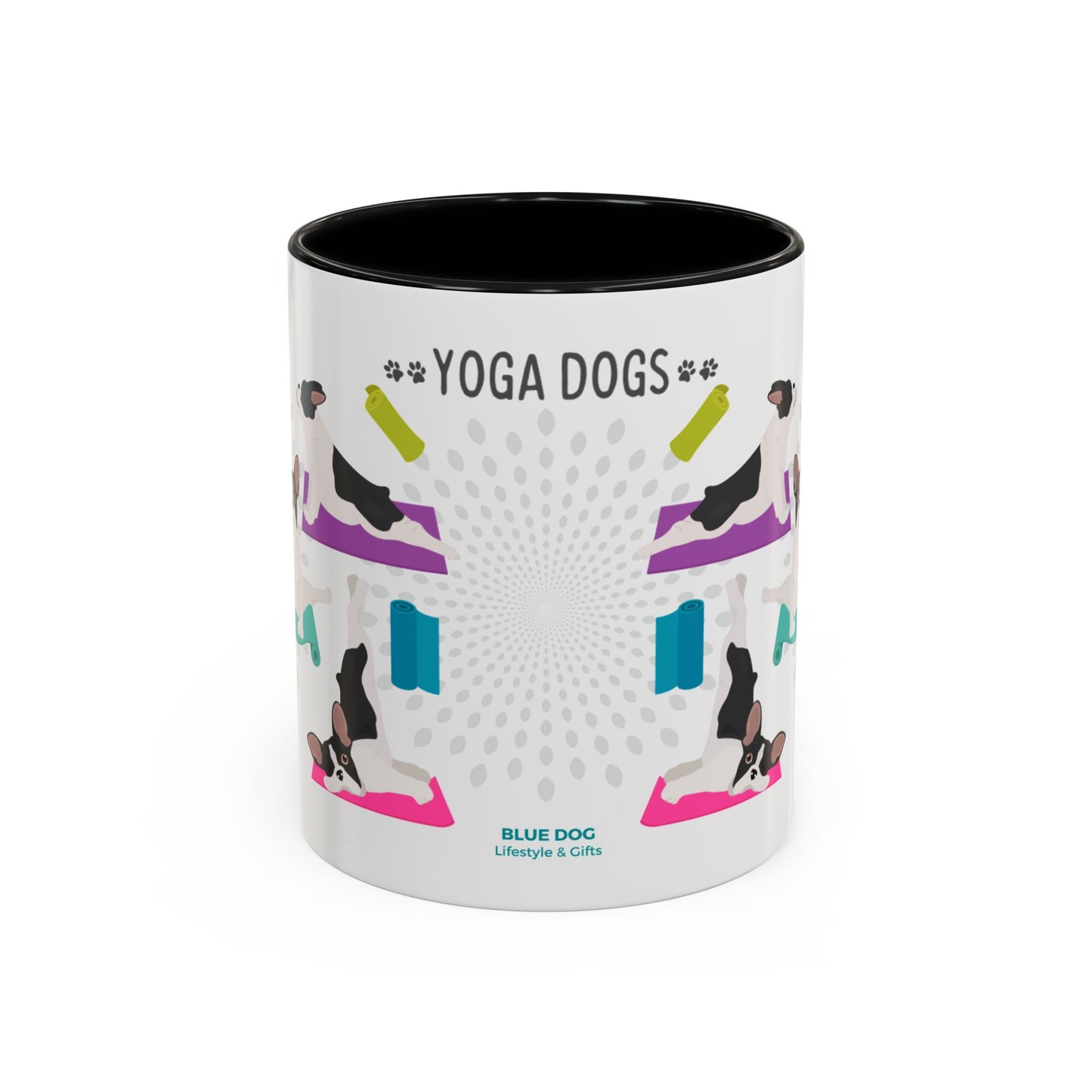 Yoga Dogs Coffee Mug - Meet the Frenchie
