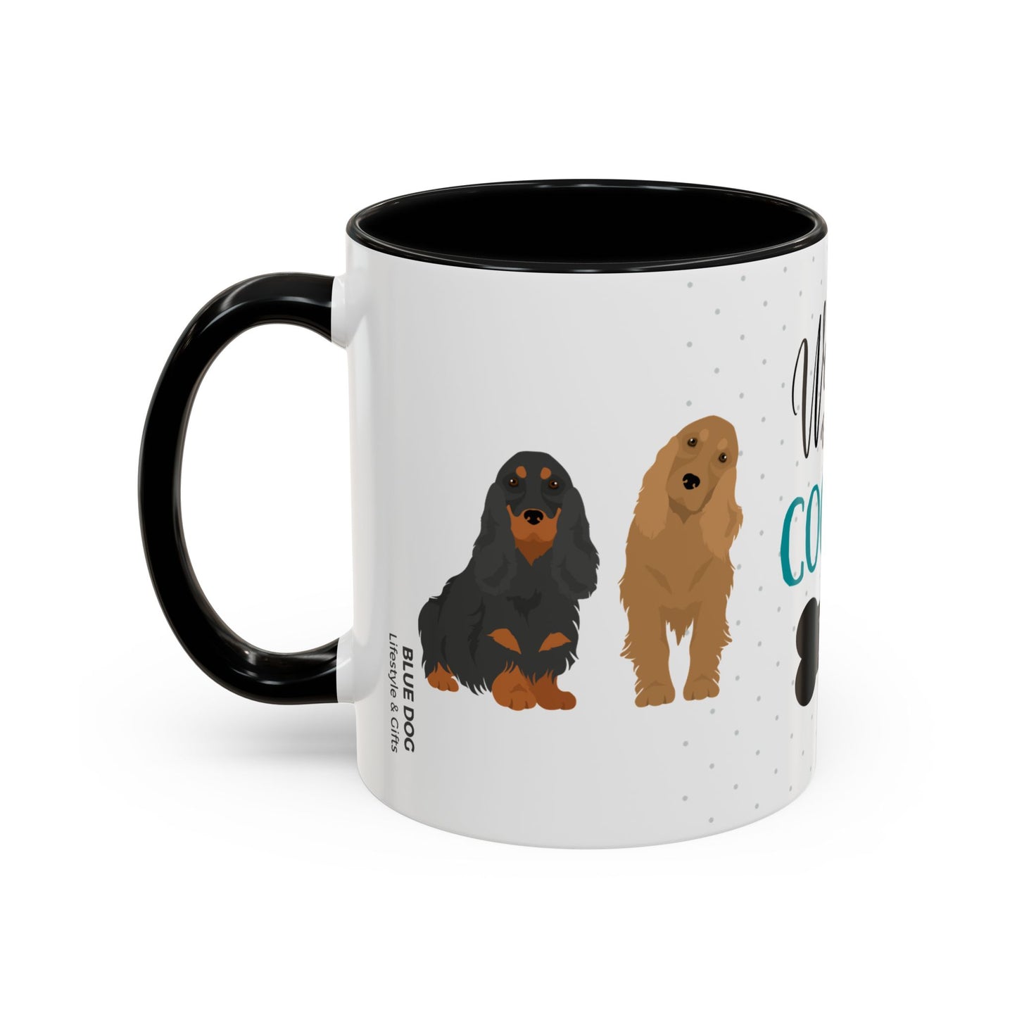 World's Best Cocker Spaniel Dad Coffee Mug - Cute Dog Lover Gift
