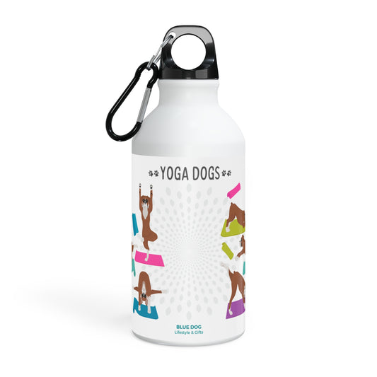 Yoga Dogs Sport Bottle - Boxer Dog
