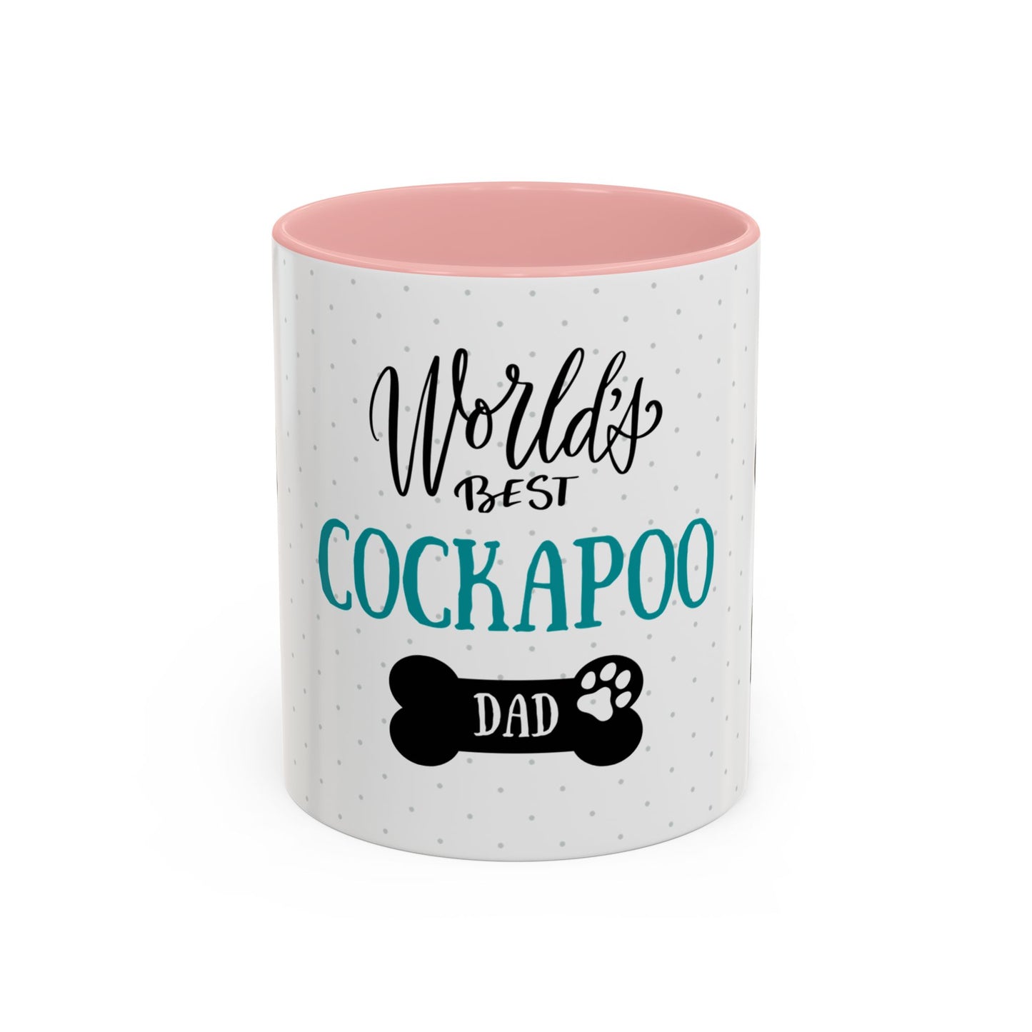 World's Best Black Cockapoo Dad Coffee Mug - Cute Dog Lover Gift