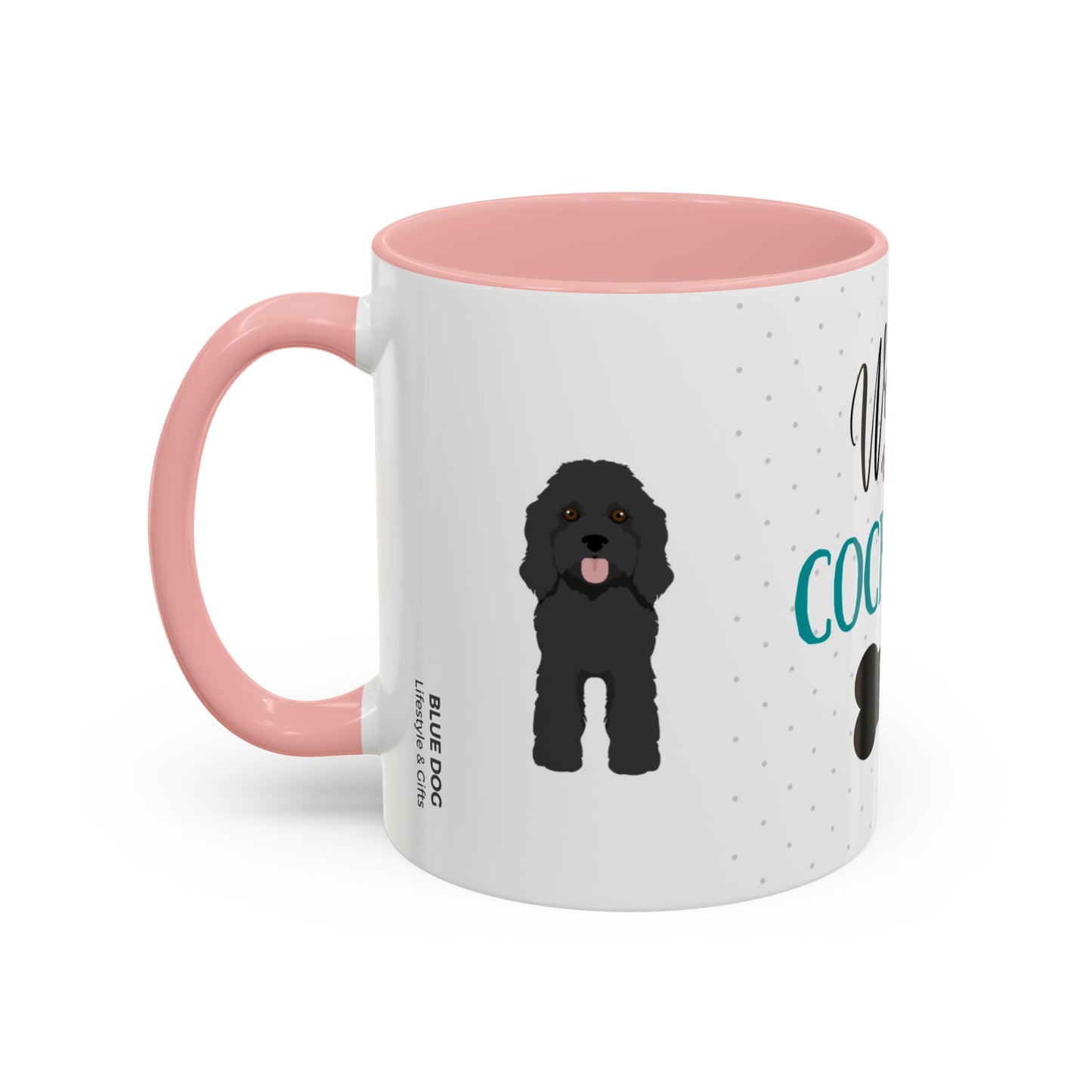 World's Best Black Cockapoo Dad Coffee Mug - Cute Dog Lover Gift