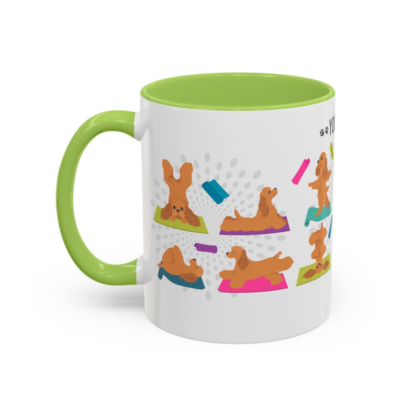 Yoga Dogs Coffee Mug - Meet the Cocker Spaniel