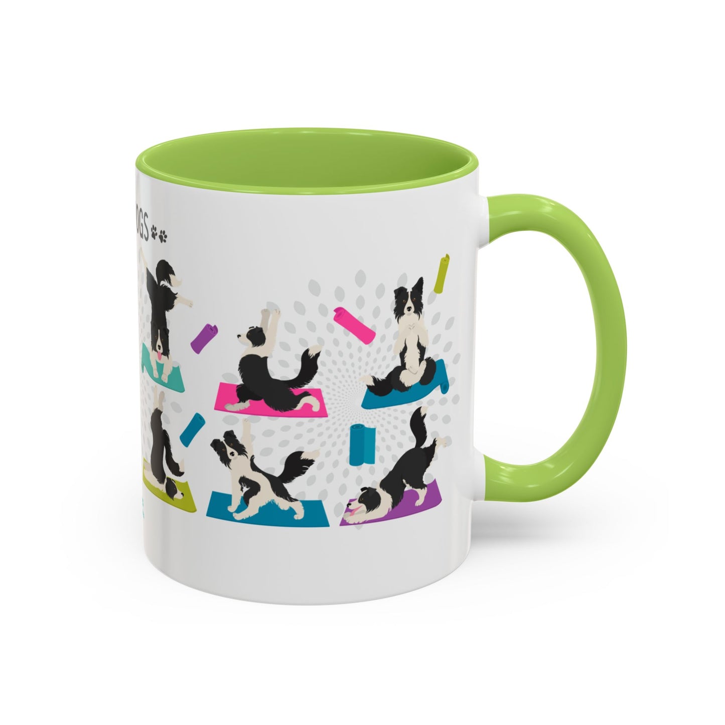 Yoga Dogs Coffee Mug - Meet the Border Collie
