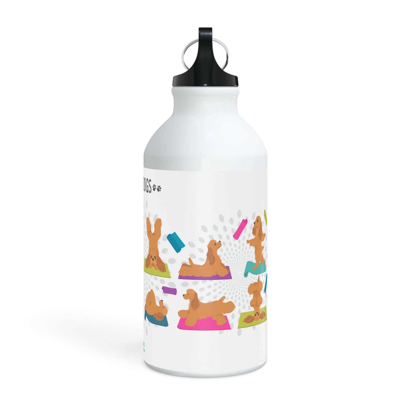 Yoga Dogs Sport Bottle - Cocker Spaniel