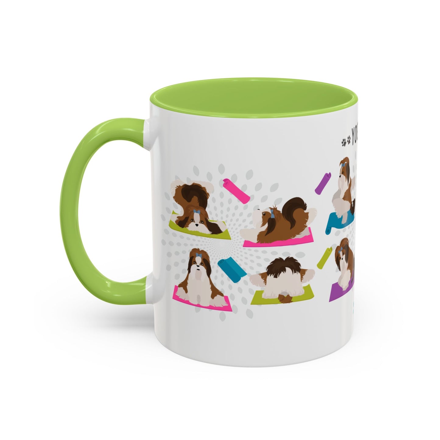 Yoga Dogs Coffee Mug - Meet the Shih-Tzu