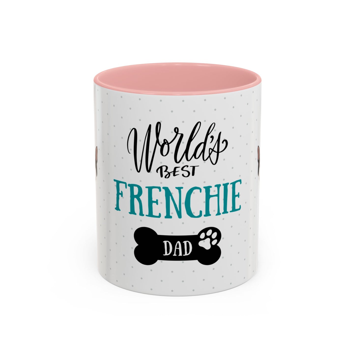World's Best Frenchie Dad Coffee Mug - Cute Dog Lover Gift