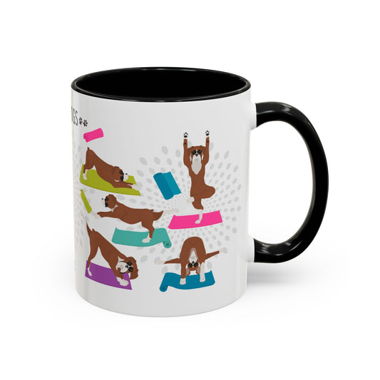 Yoga Dogs Coffee Mug - Meet the Doodle