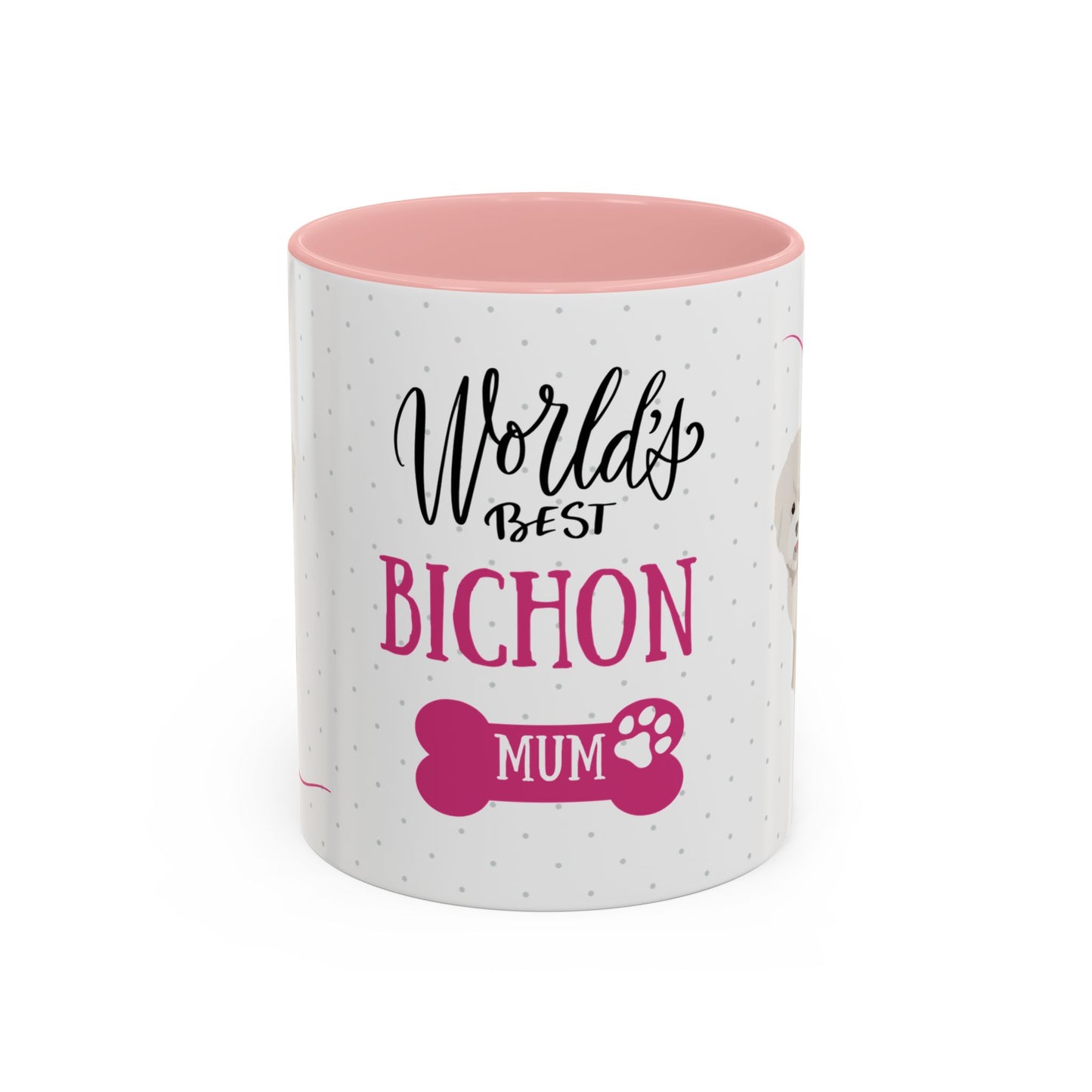World's Best Bichon Mum Coffee Mug - Cute Dog Lover Gift