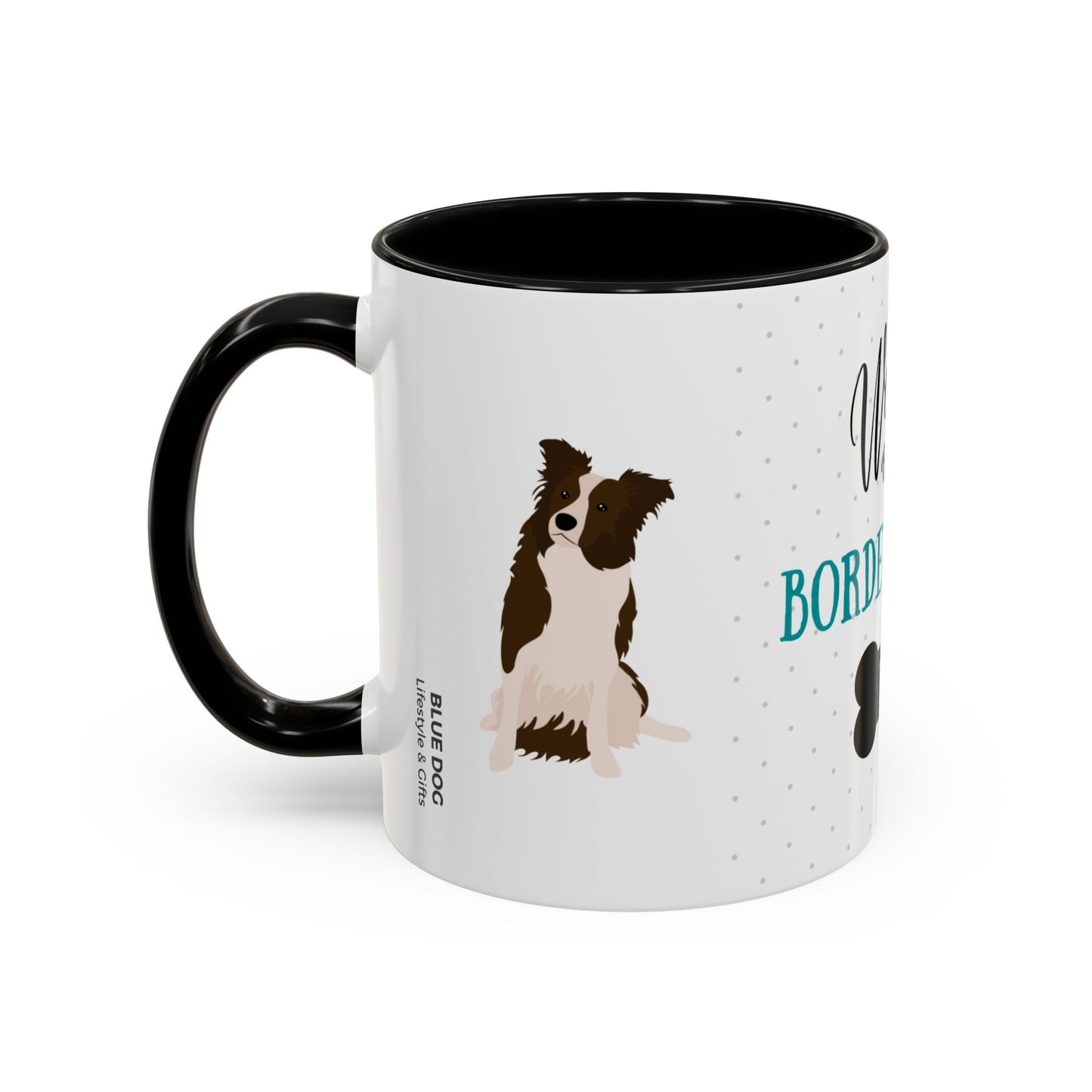 World's Best Border Collie Dad Coffee Mug - Cute Dog Lover Gift