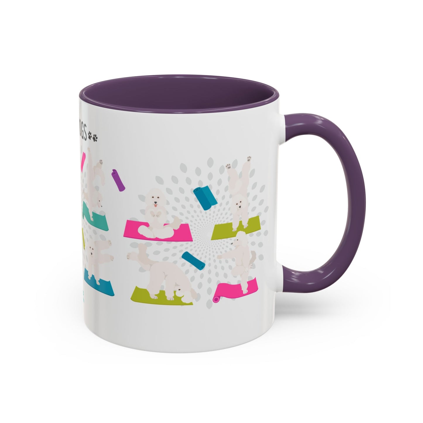 Yoga Dogs Coffee Mug - Meet the Poodle