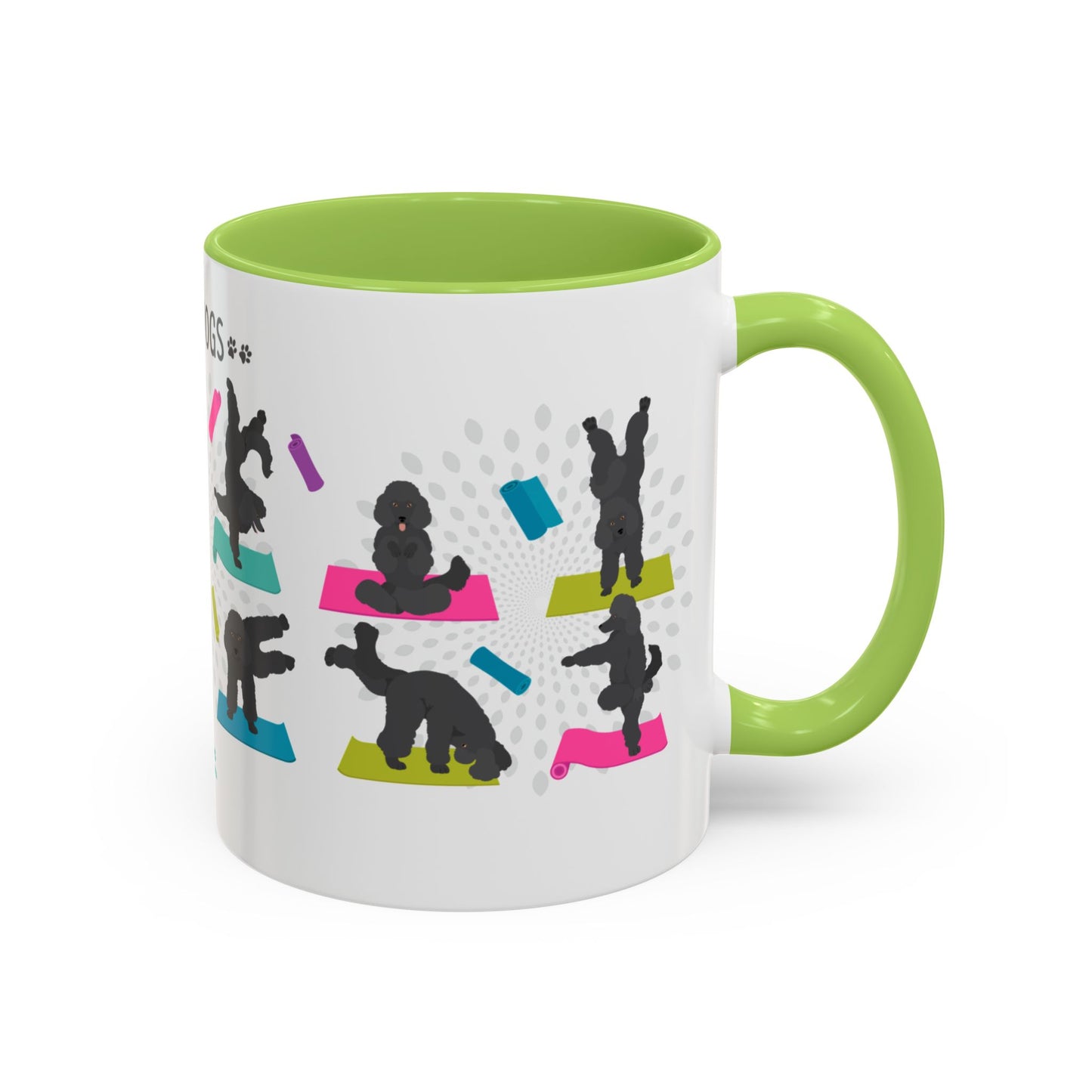 Yoga Dogs Coffee Mug - Meet the Poodle