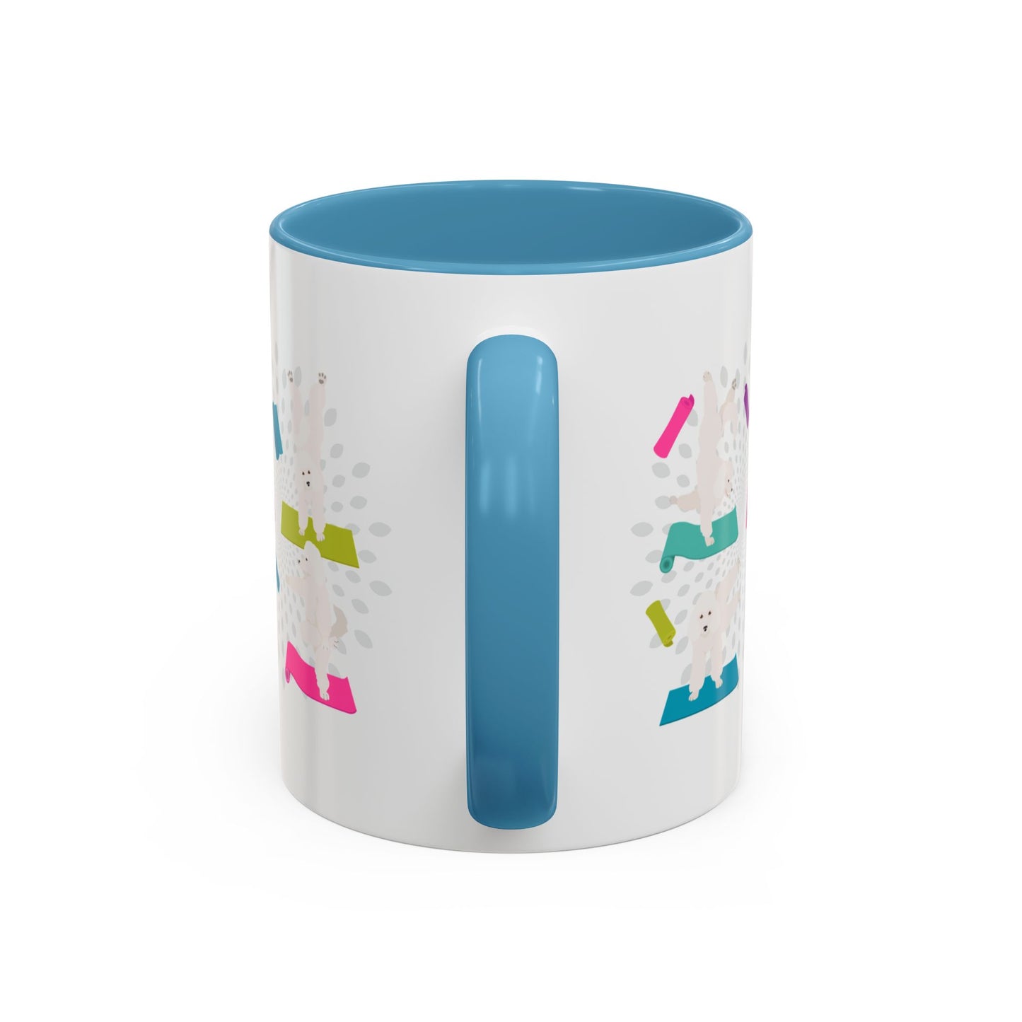 Yoga Dogs Coffee Mug - Meet the Poodle