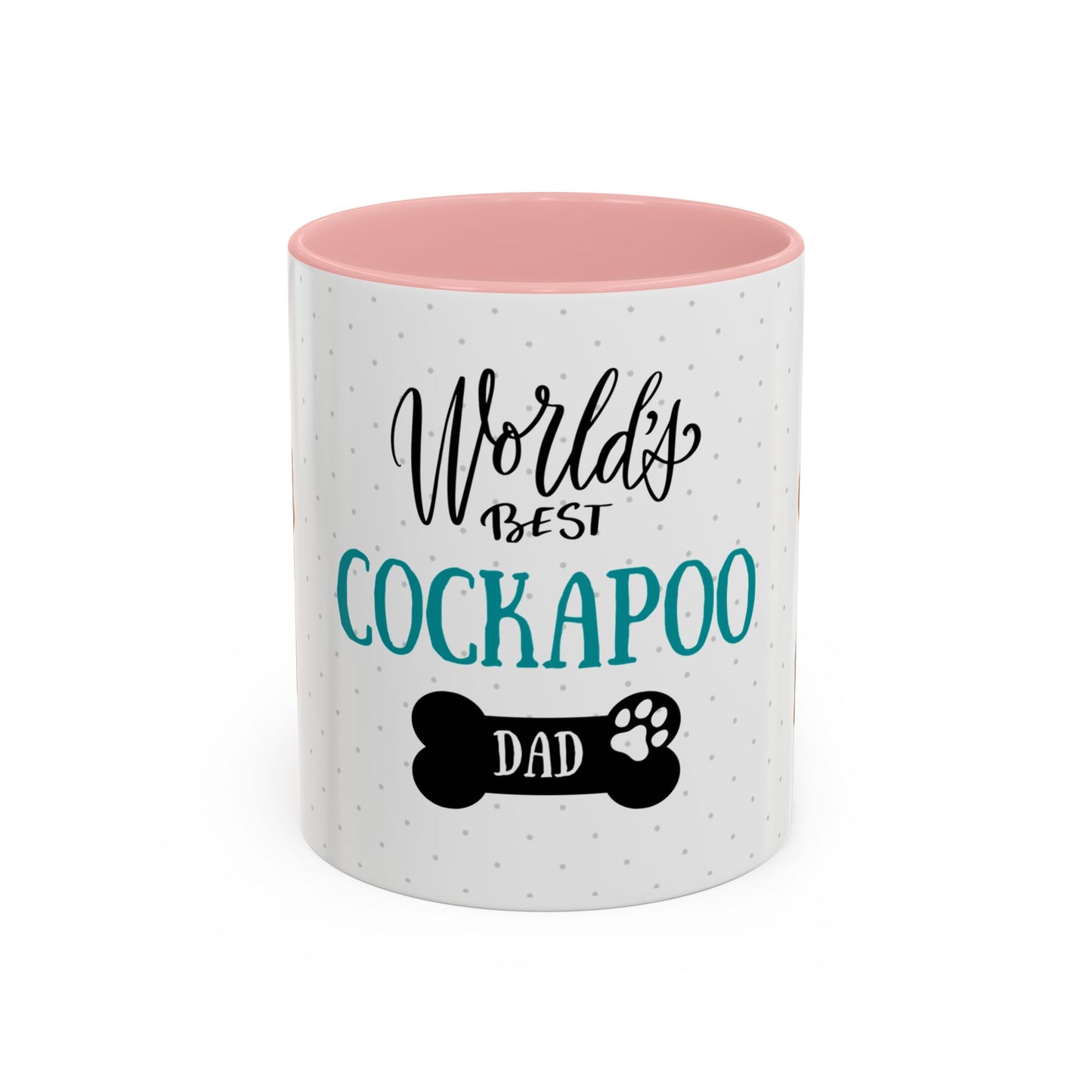 World's Best Red Cockapoo Dad Coffee Mug - Cute Dog Lover Gift