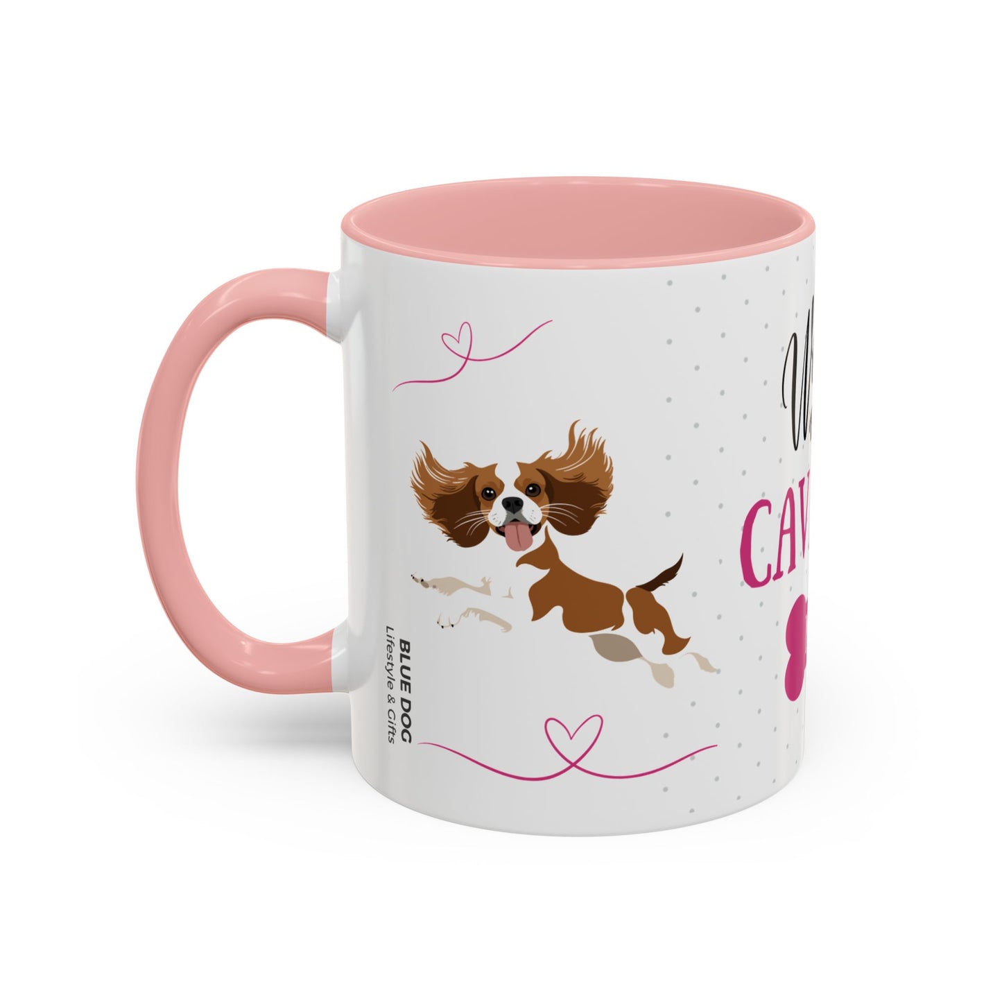 World's Best Cavalier Mum Coffee Mug - Cute Dog Lover Gift