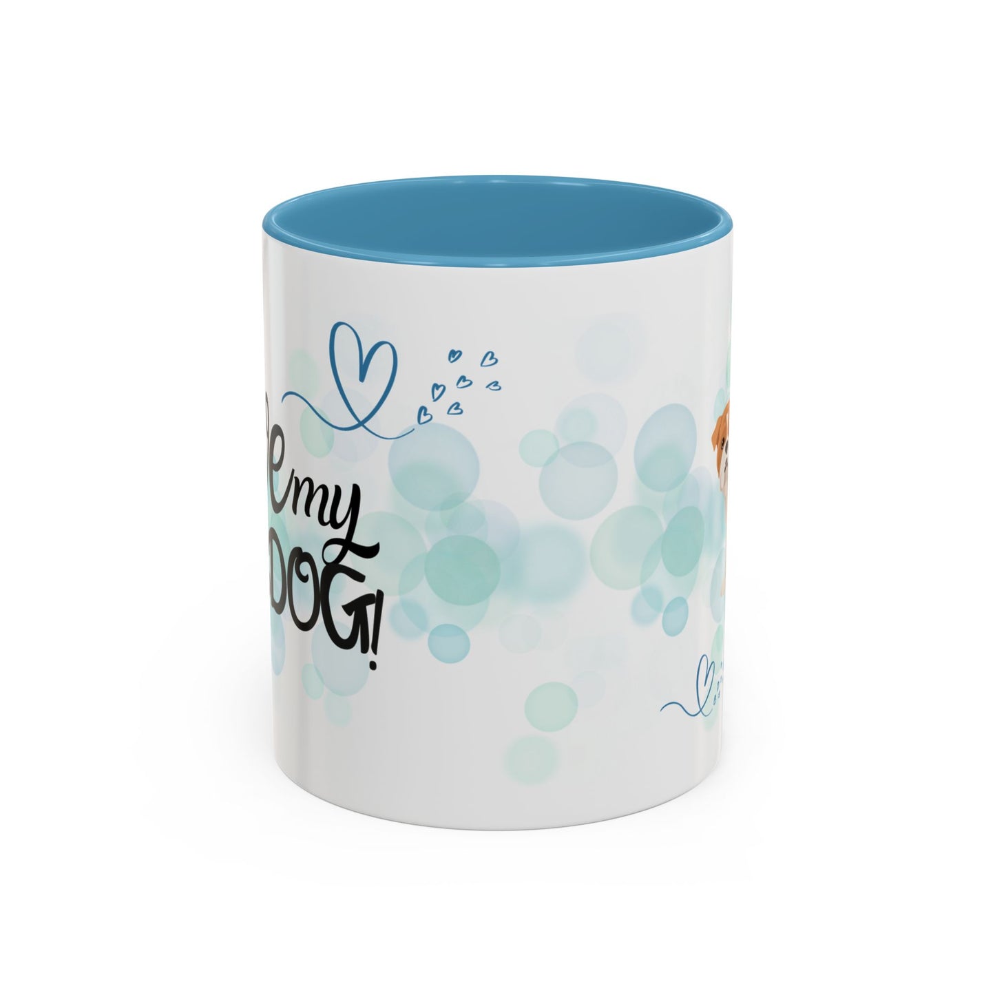 “I Love My Dog” Mug - Bulldog