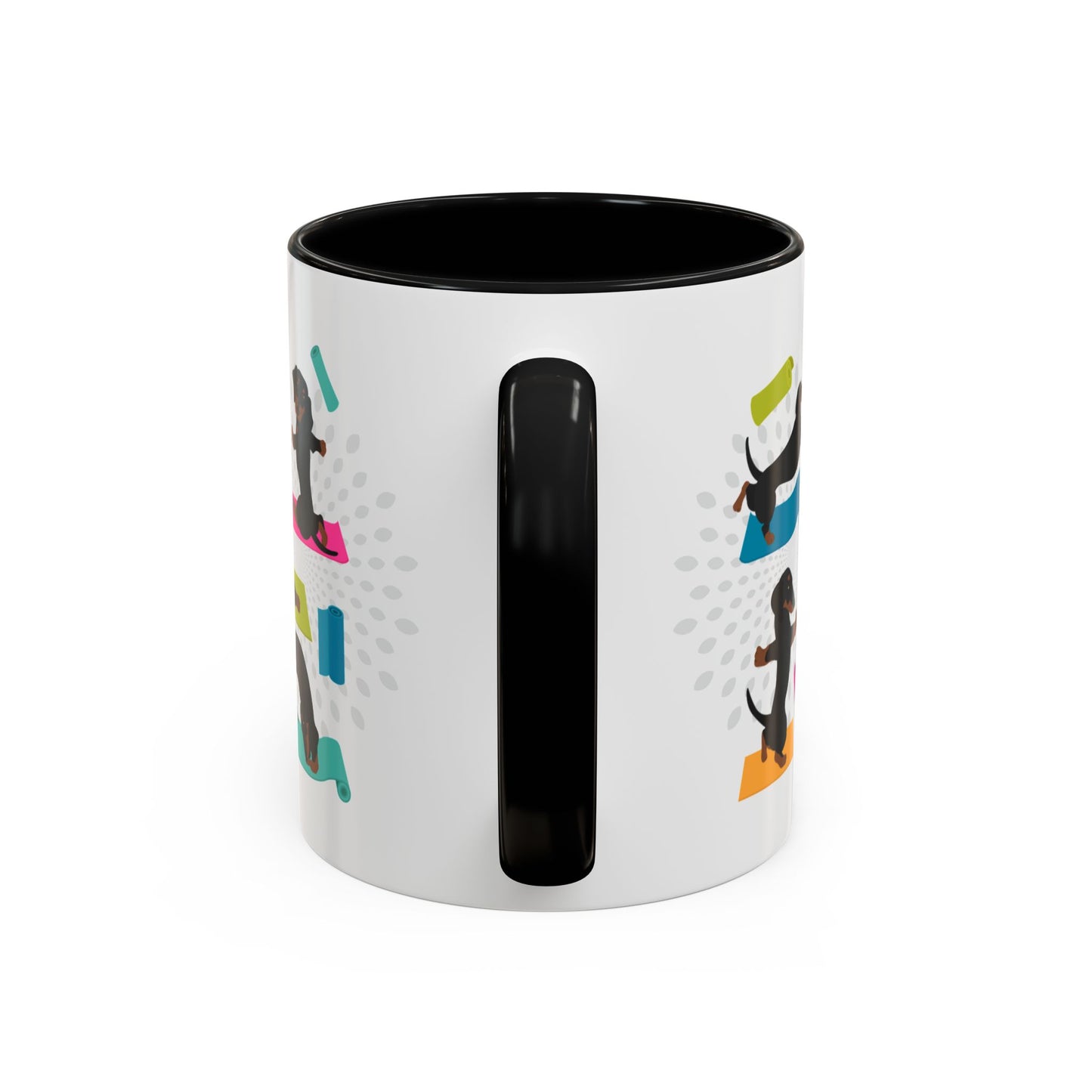 Yoga Dogs Coffee Mug - Meet the Daschund