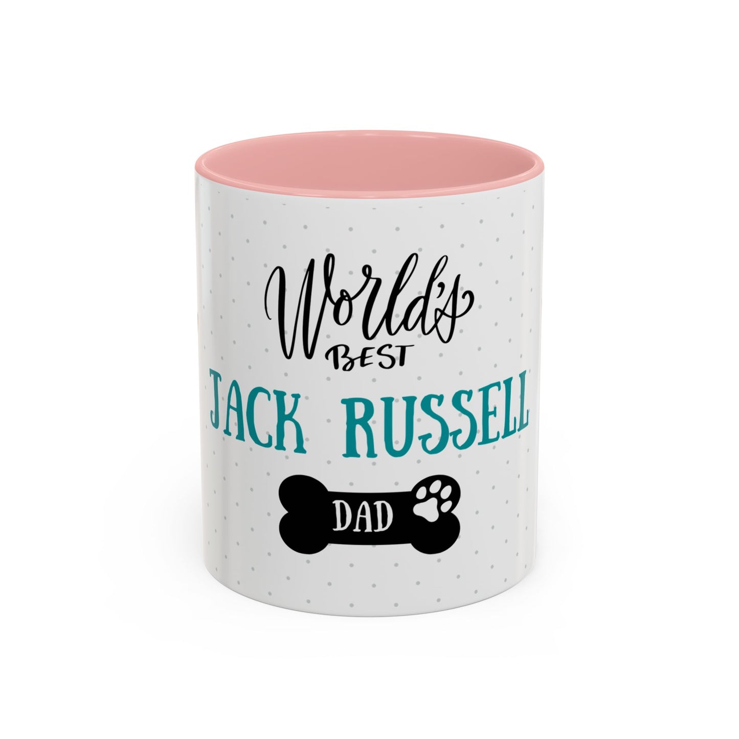 World's Best Jack Russell Dad Coffee Mug - Cute Dog Lover Gift