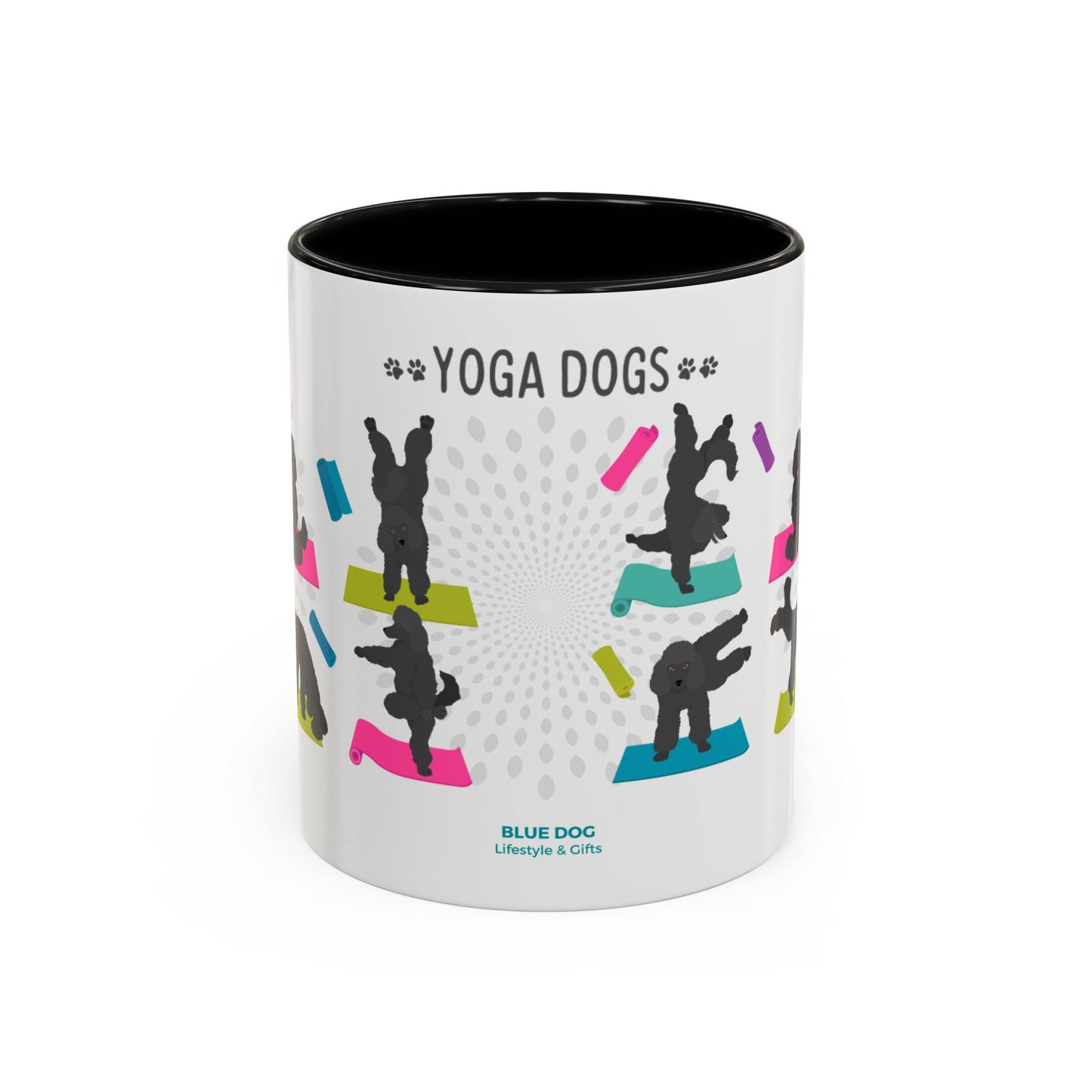 Yoga Dogs Coffee Mug - Meet the Poodle