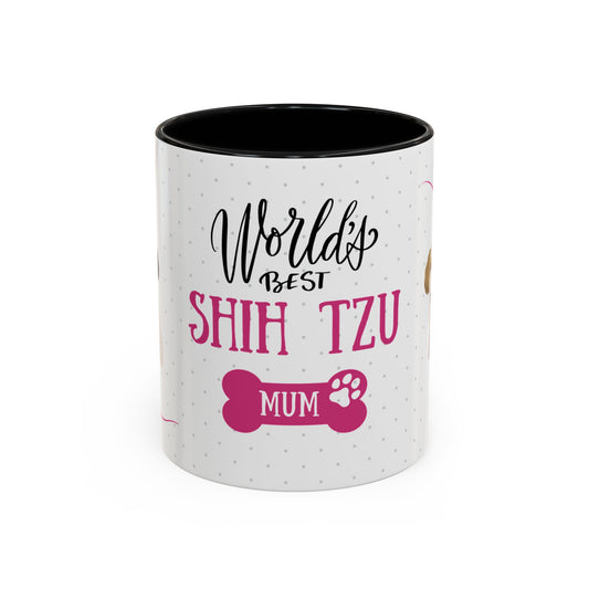 World's Best Shih Tzu Mum Coffee Mug - Cute Dog Lover Gift