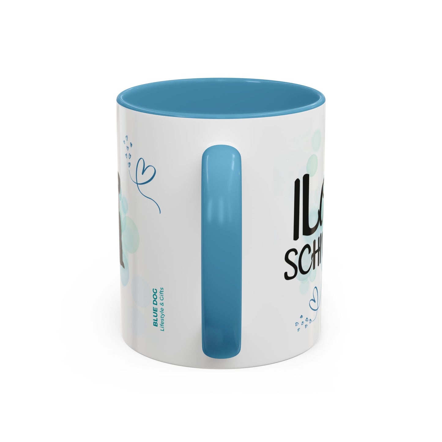 "I Love My Dog” Mug - Schnauzer