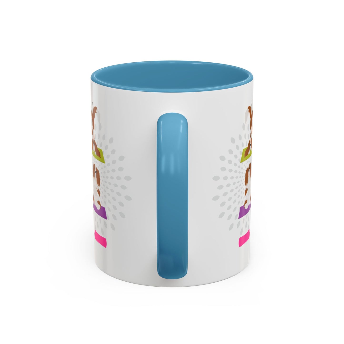 Yoga Dogs Coffee Mug - Meet the Cavalier King Charles