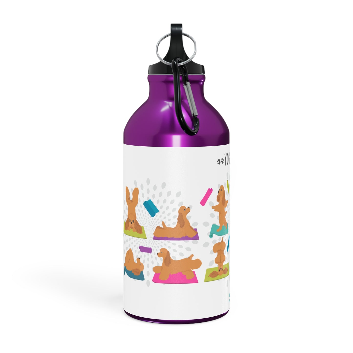 Yoga Dogs Sport Bottle - Cocker Spaniel