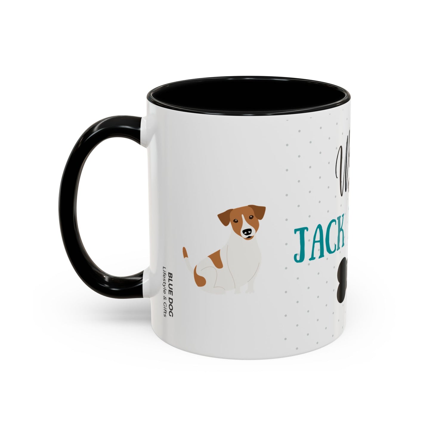 World's Best Jack Russell Dad Coffee Mug - Cute Dog Lover Gift