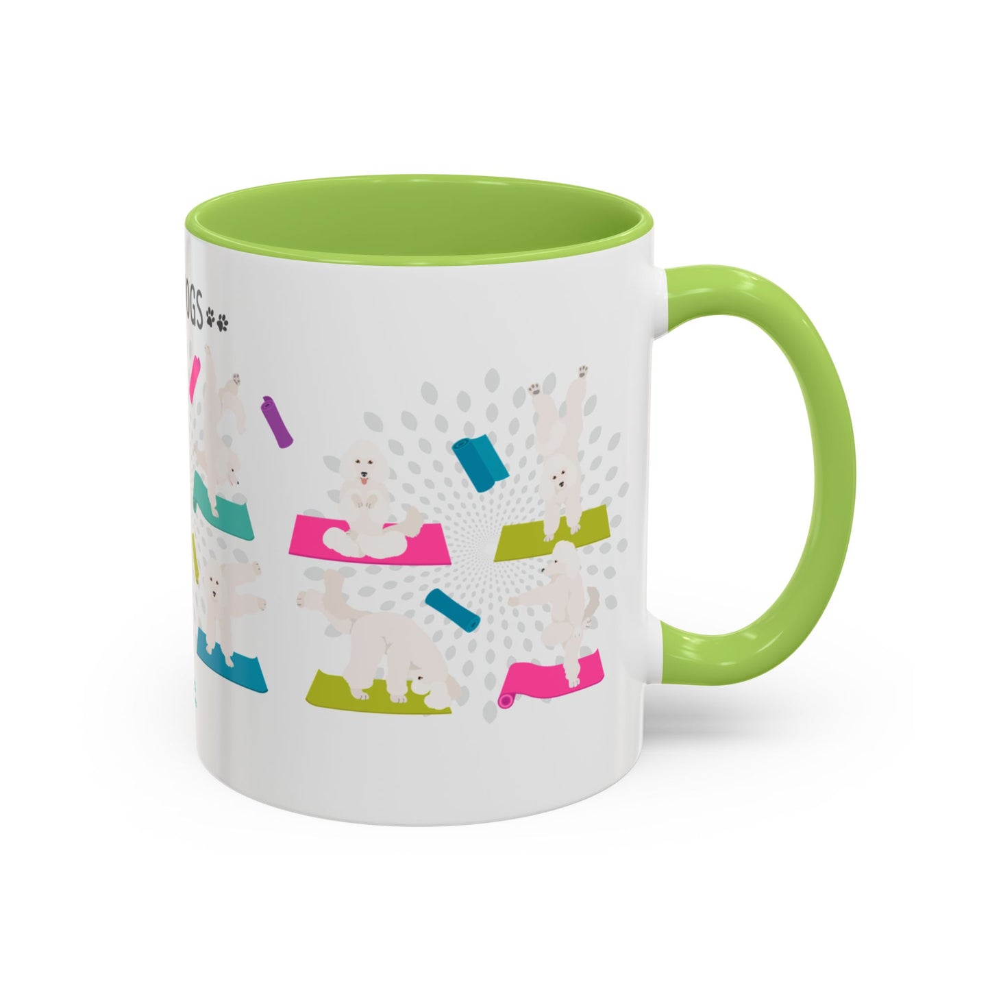 Yoga Dogs Coffee Mug - Meet the Poodle
