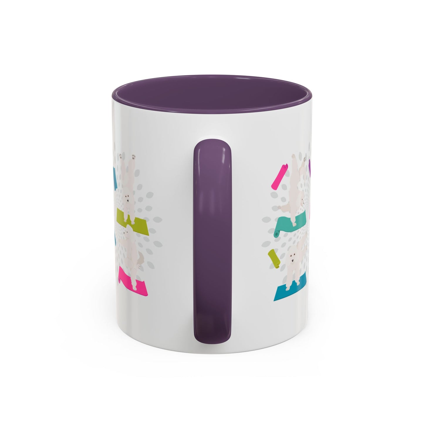 Yoga Dogs Coffee Mug - Meet the Poodle