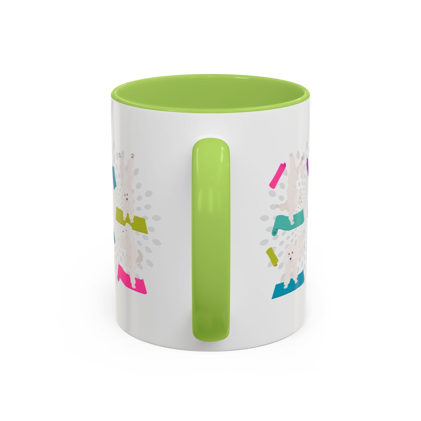 Yoga Dogs Coffee Mug - Meet the Poodle