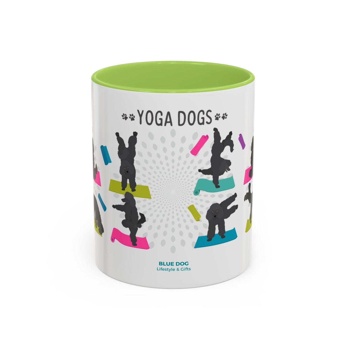 Yoga Dogs Coffee Mug - Meet the Poodle