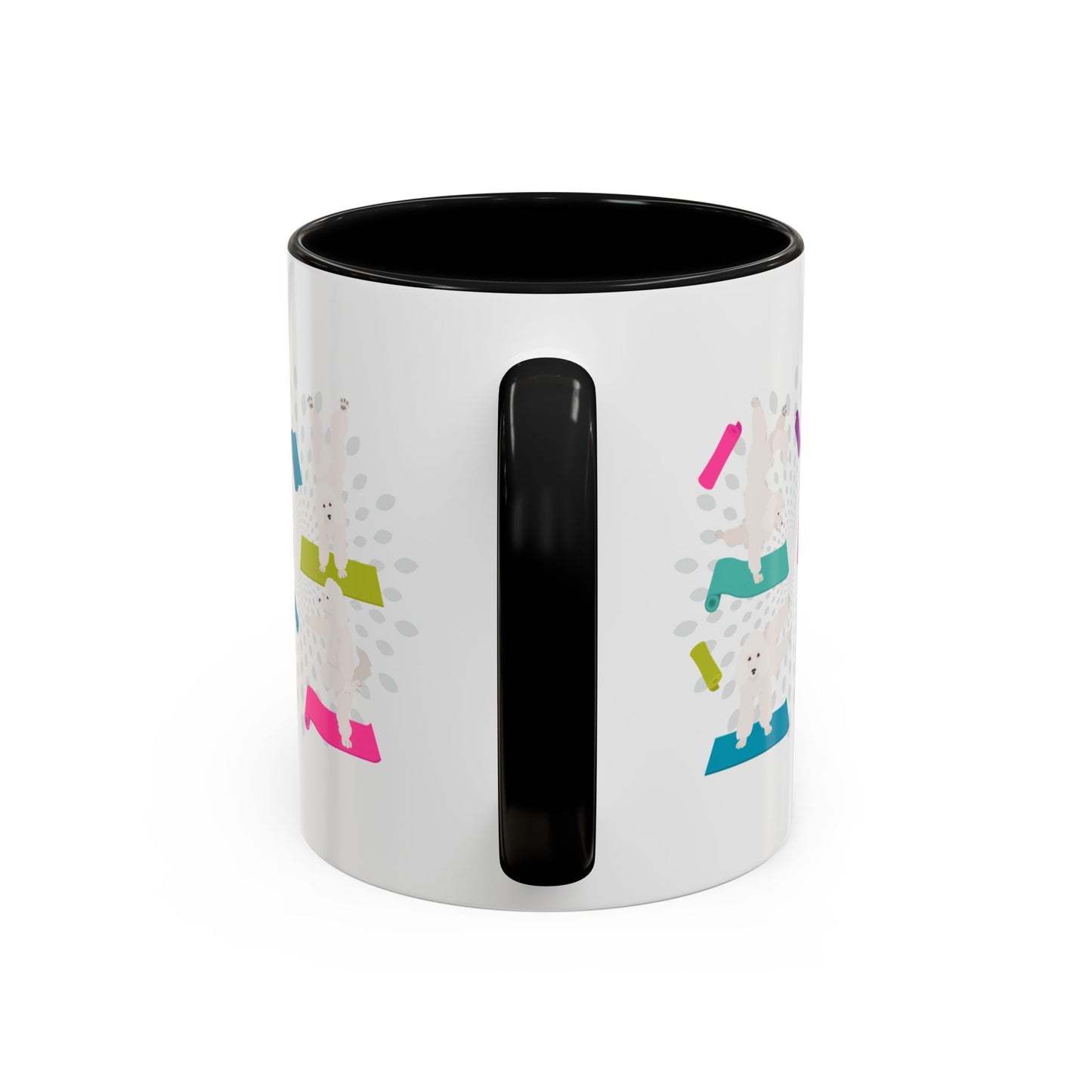 Yoga Dogs Coffee Mug - Meet the Poodle