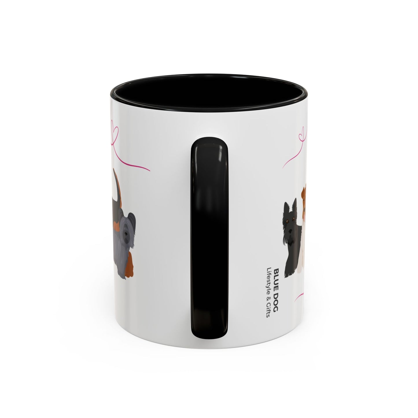 World's Best Terrier Mum Coffee Mug - Cute Dog Lover Gift