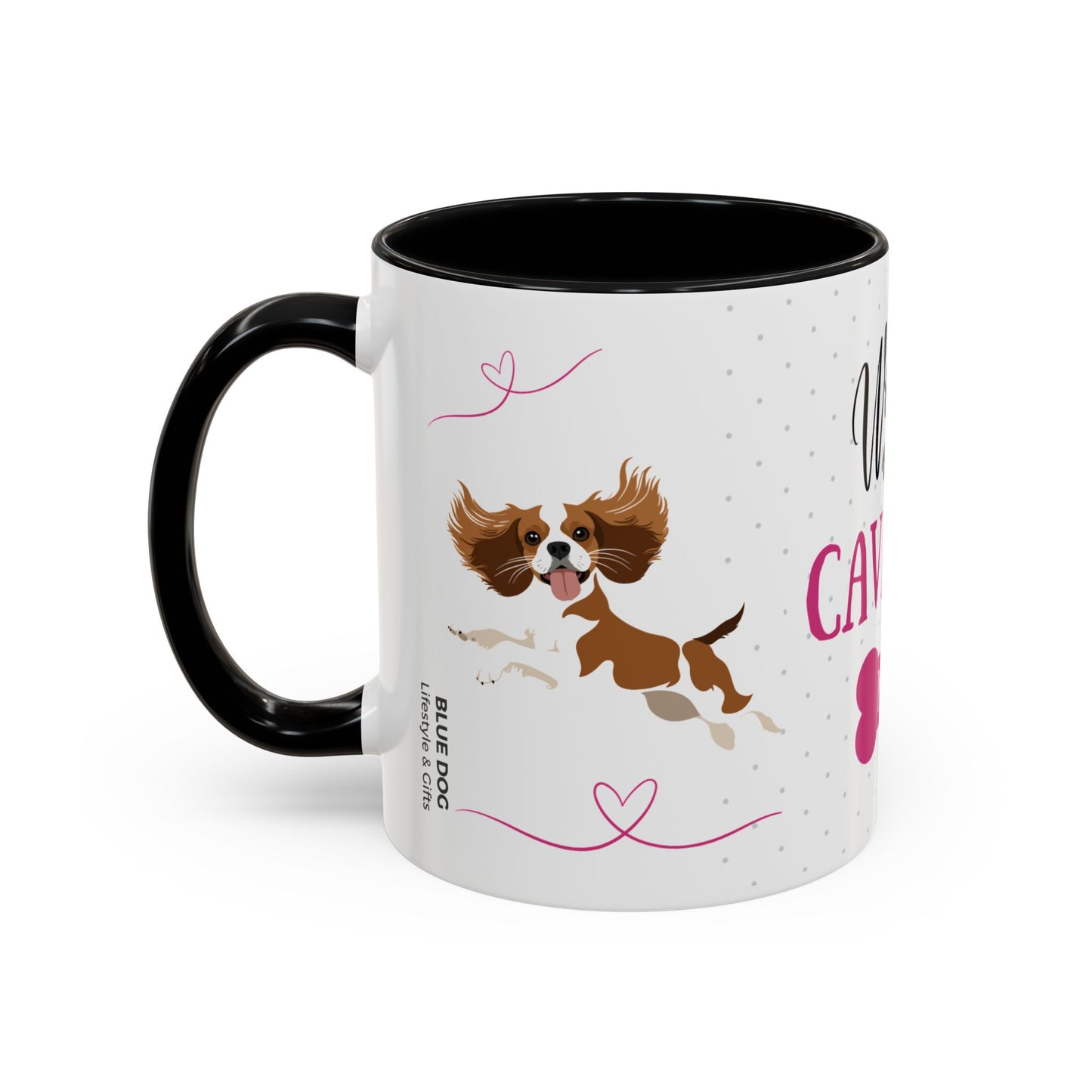 World's Best Cavalier Mum Coffee Mug - Cute Dog Lover Gift
