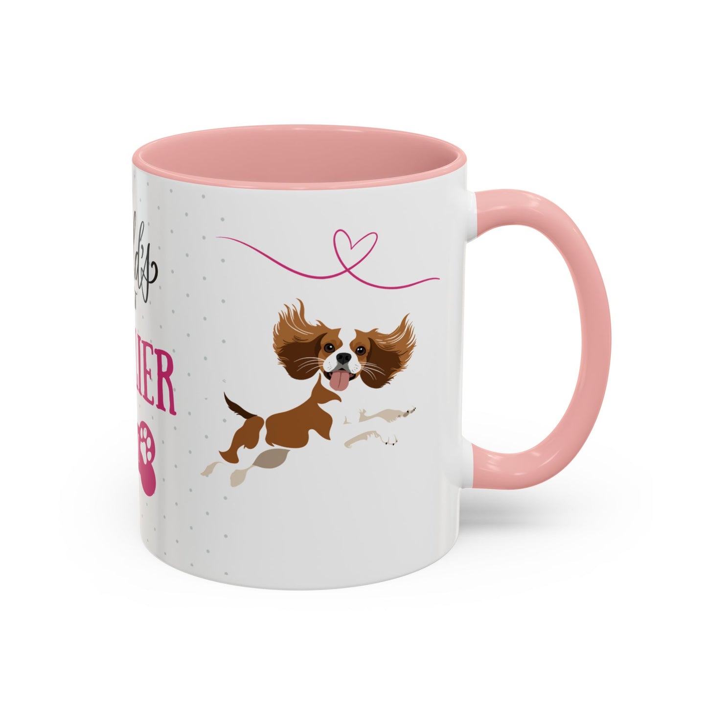 World's Best Cavalier Mum Coffee Mug - Cute Dog Lover Gift