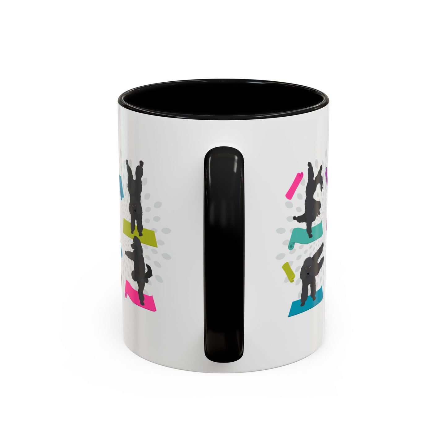 Yoga Dogs Coffee Mug - Meet the Poodle