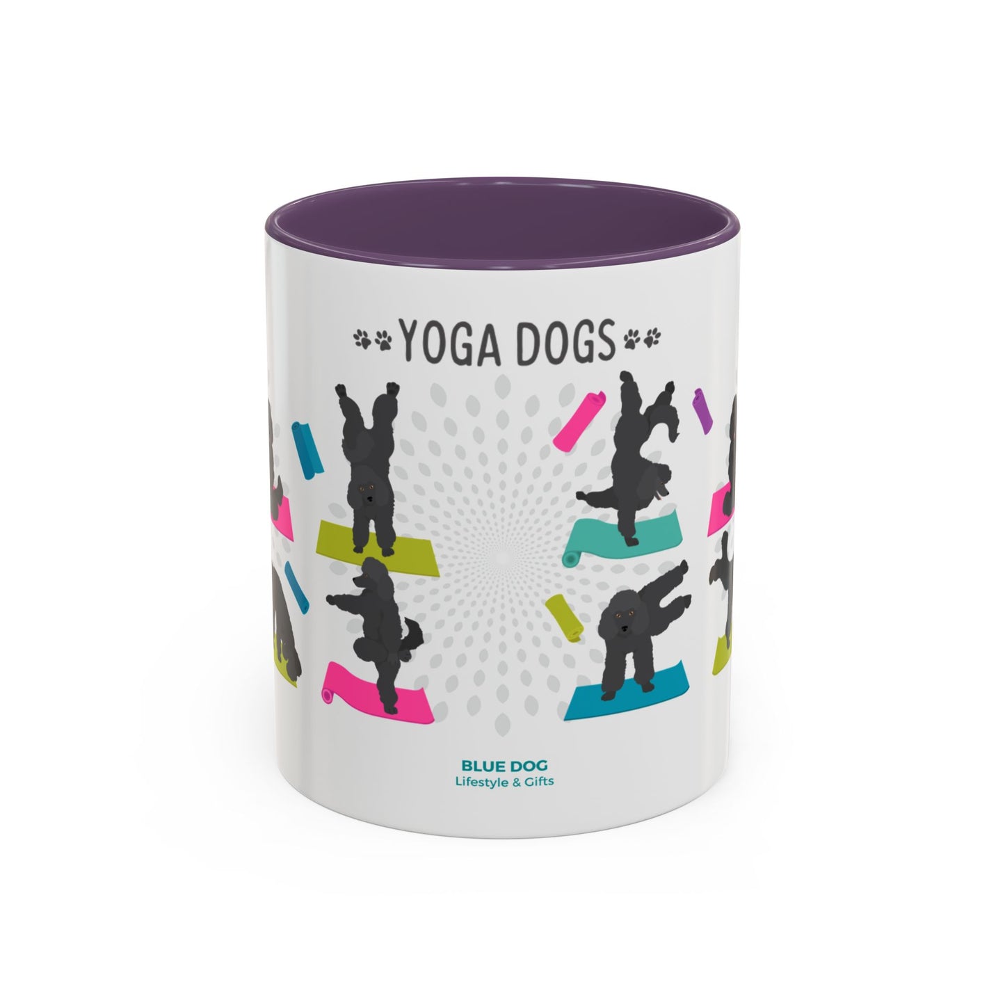 Yoga Dogs Coffee Mug - Meet the Poodle
