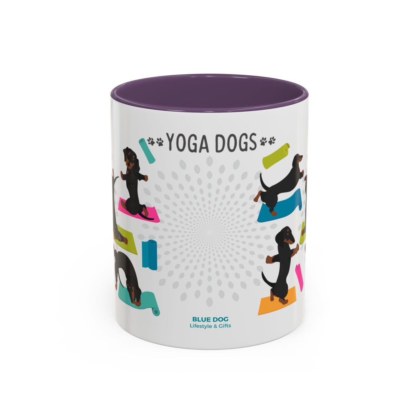 Yoga Dogs Coffee Mug - Meet the Daschund