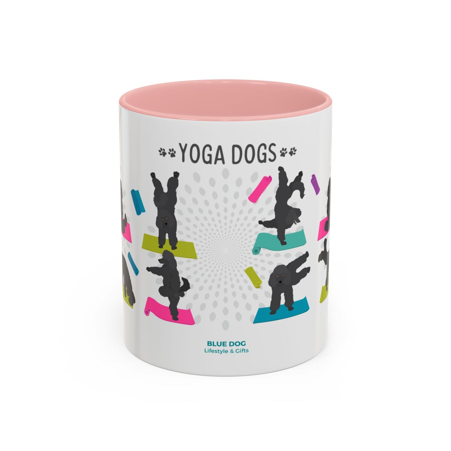 Yoga Dogs Coffee Mug - Meet the Poodle