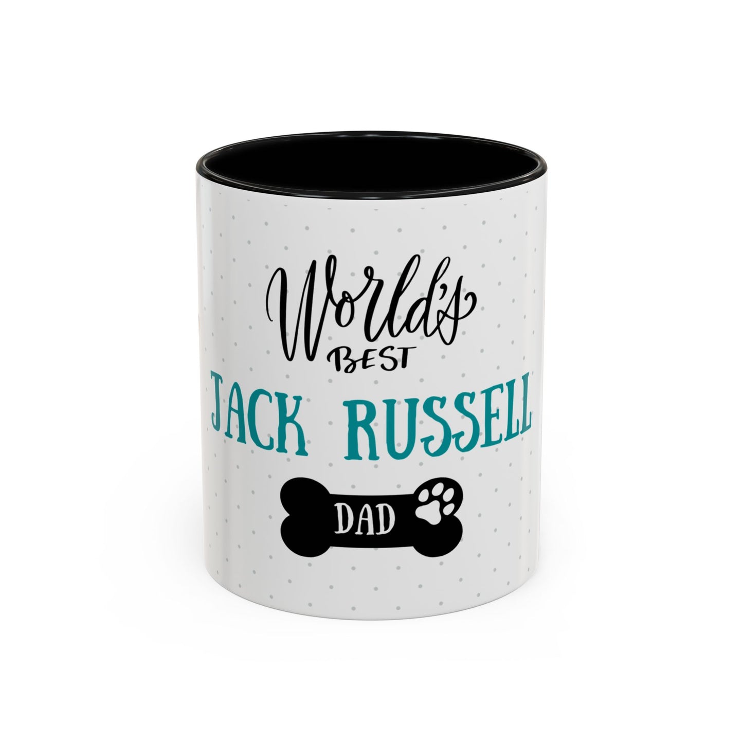 World's Best Jack Russell Dad Coffee Mug - Cute Dog Lover Gift