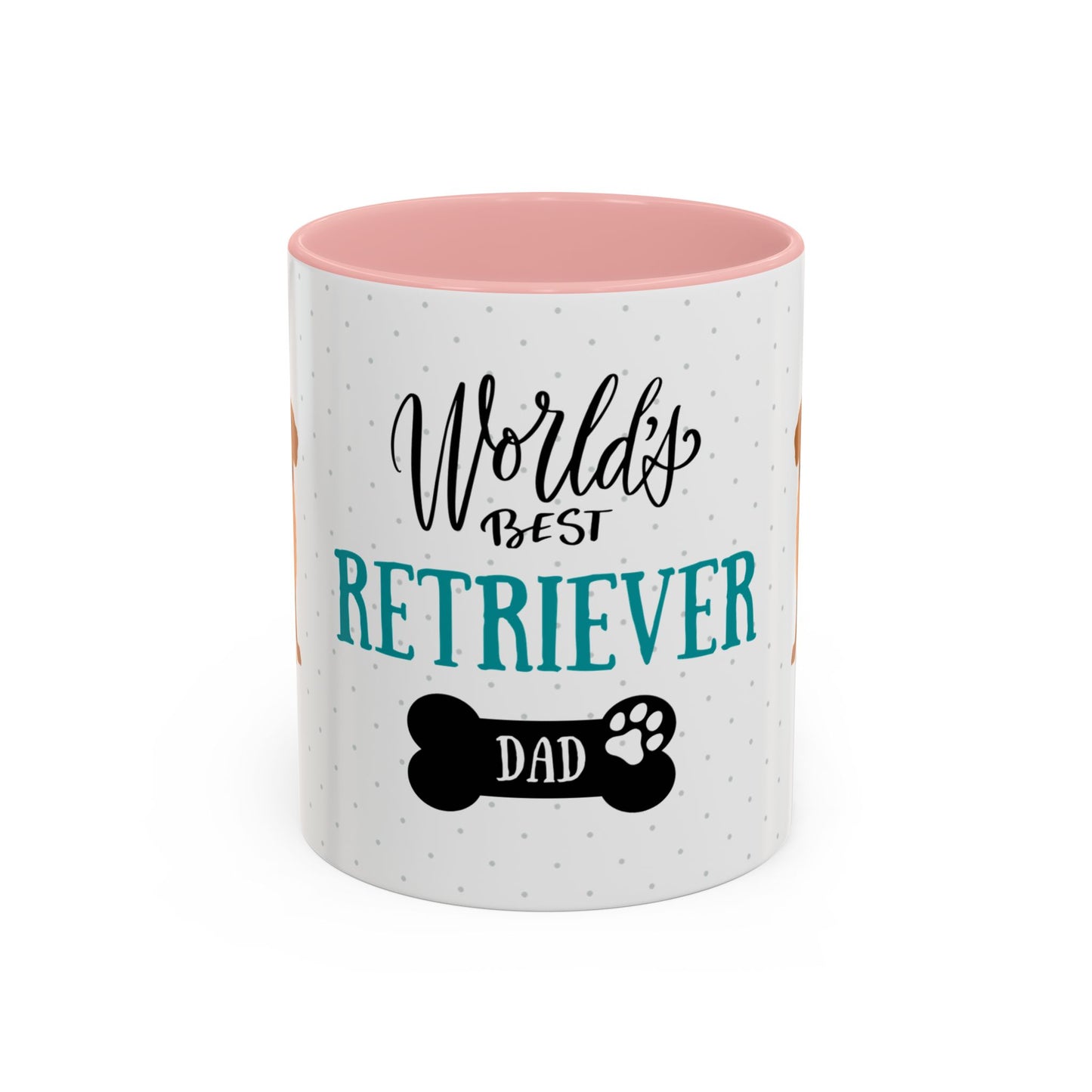 World's Best Retriever Dad Coffee Mug - Cute Dog Lover Gift