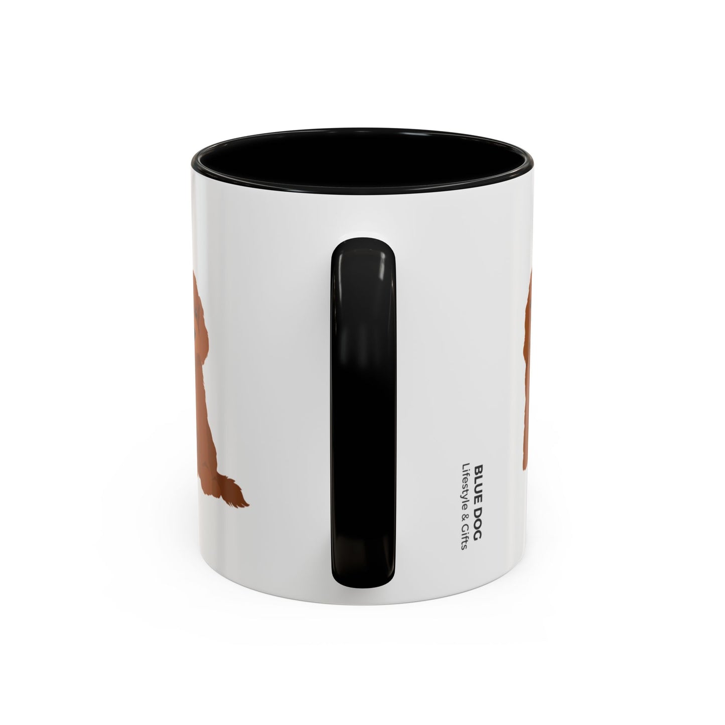 World's Best Red Cockapoo Dad Coffee Mug - Cute Dog Lover Gift