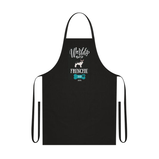 World's Best Frenchie Dad Cotton Apron
