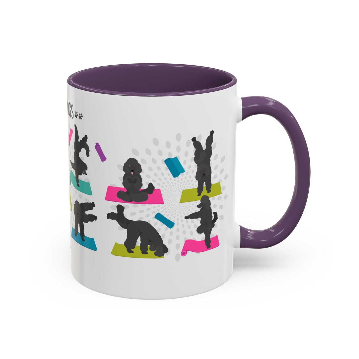Yoga Dogs Coffee Mug - Meet the Poodle
