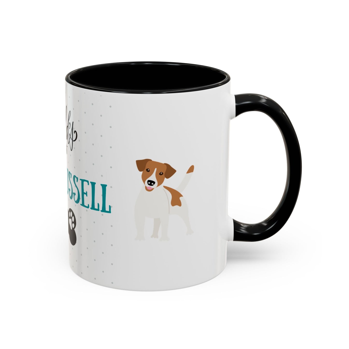World's Best Jack Russell Dad Coffee Mug - Cute Dog Lover Gift