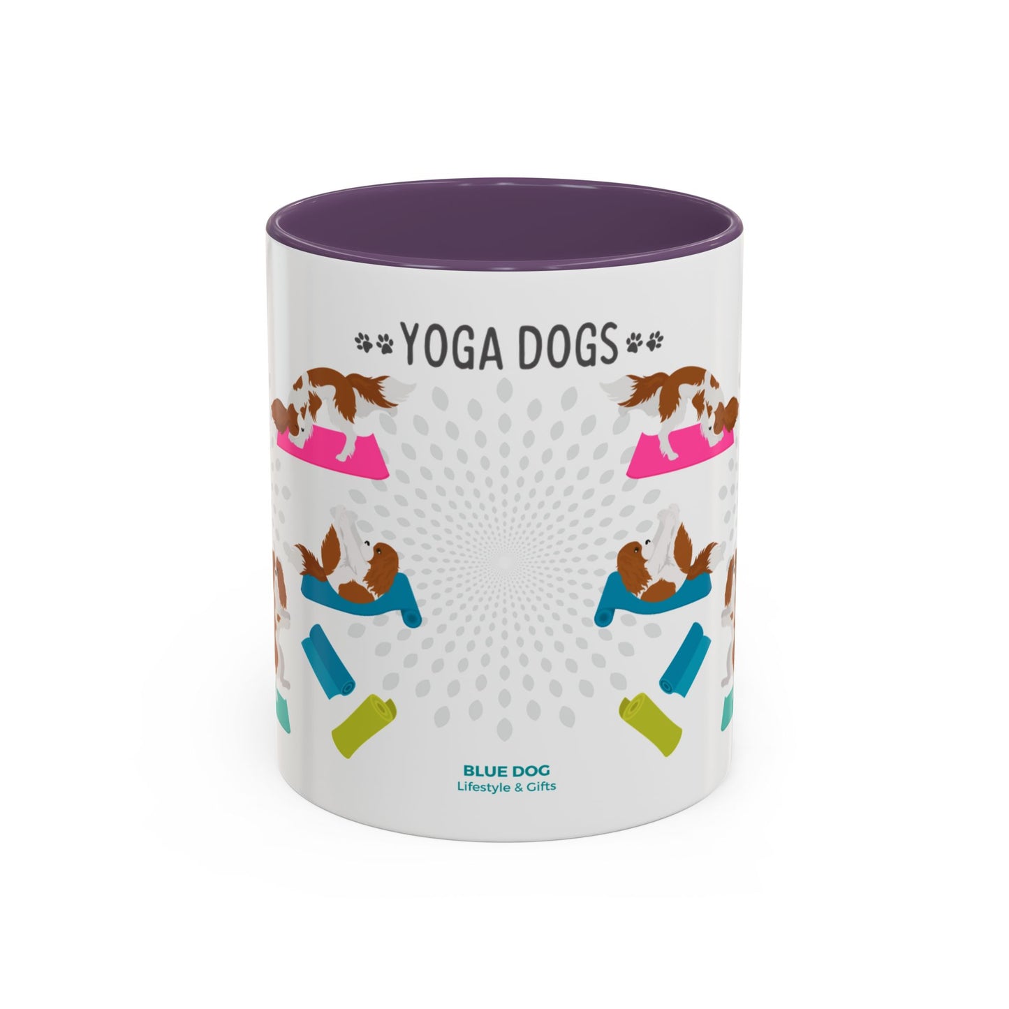Yoga Dogs Coffee Mug - Meet the Cavalier King Charles